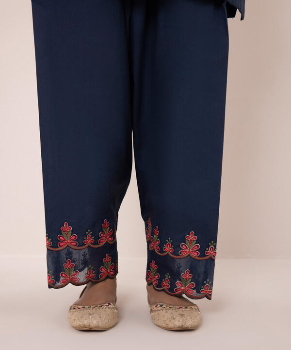 SAPPHIRE | UNSTITCHED 3 PIECE EMBROIDERED LAWN SUIT