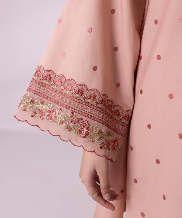 SAPPHIRE | UNSTITCHED 3 PIECE EMBROIDERED LAWN SUIT