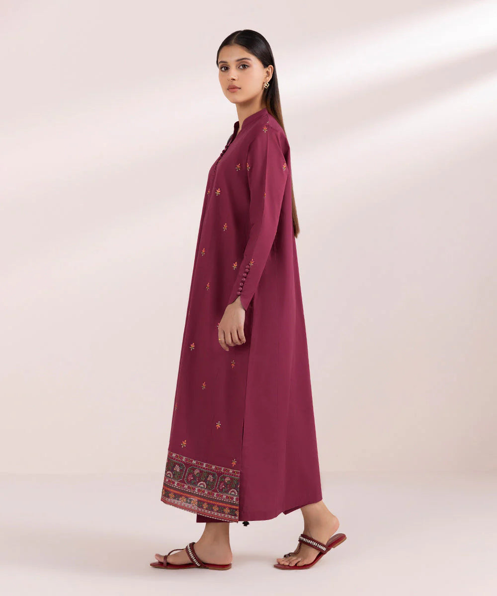 SAPPHIRE | UNSTITCHED 3 PIECE EMBROIDERED LAWN SUIT