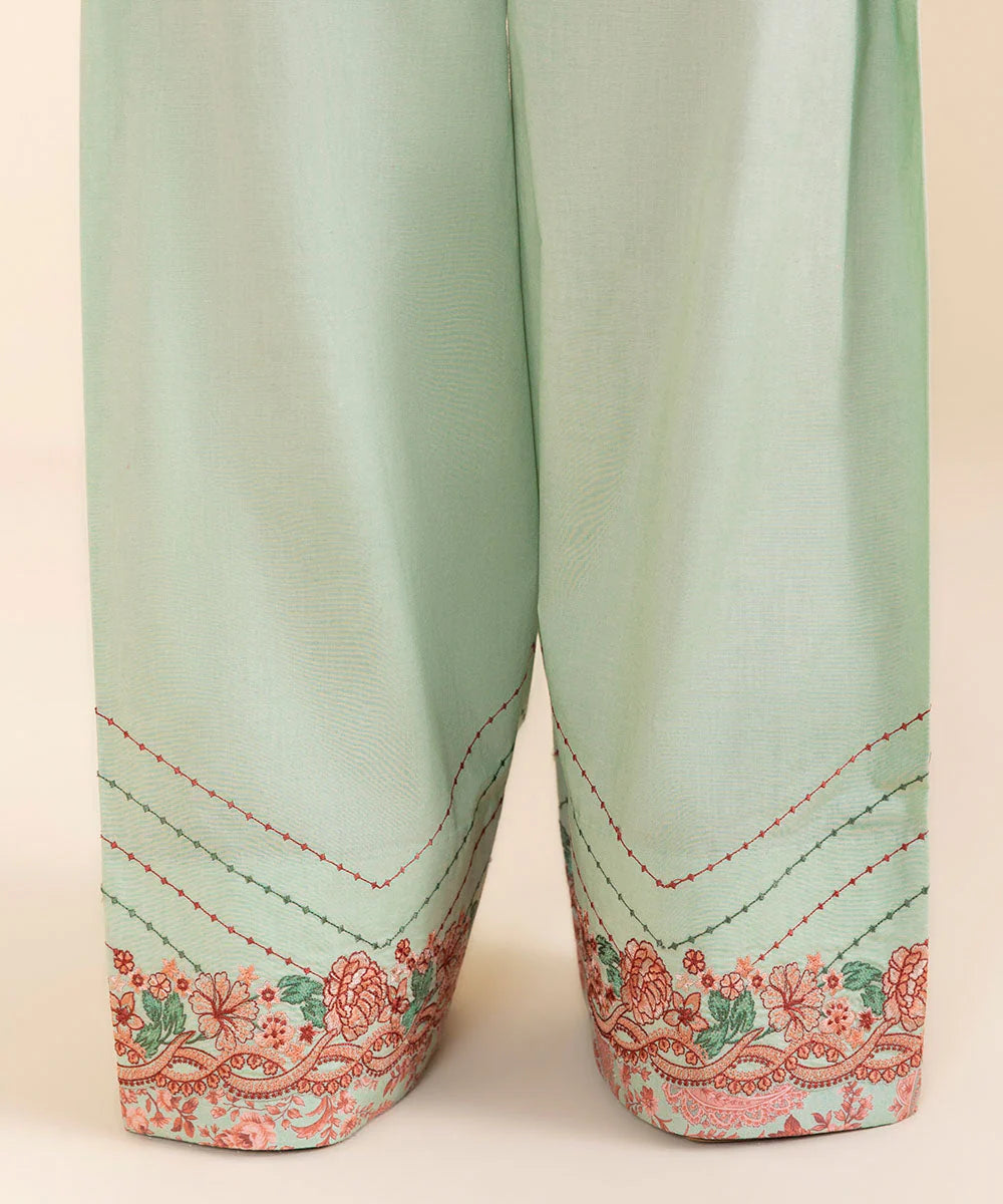SAPPHIRE | UNSTITCHED 3 PIECE EMBROIDERED COTTON SUIT