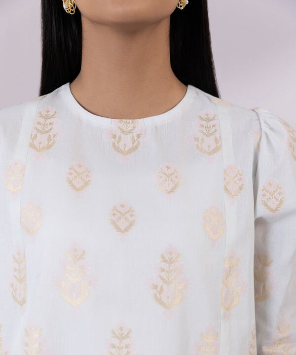 SAPPHIRE | UNSTITCHED 3 PIECE EMBROIDERED JACQUARD SUIT