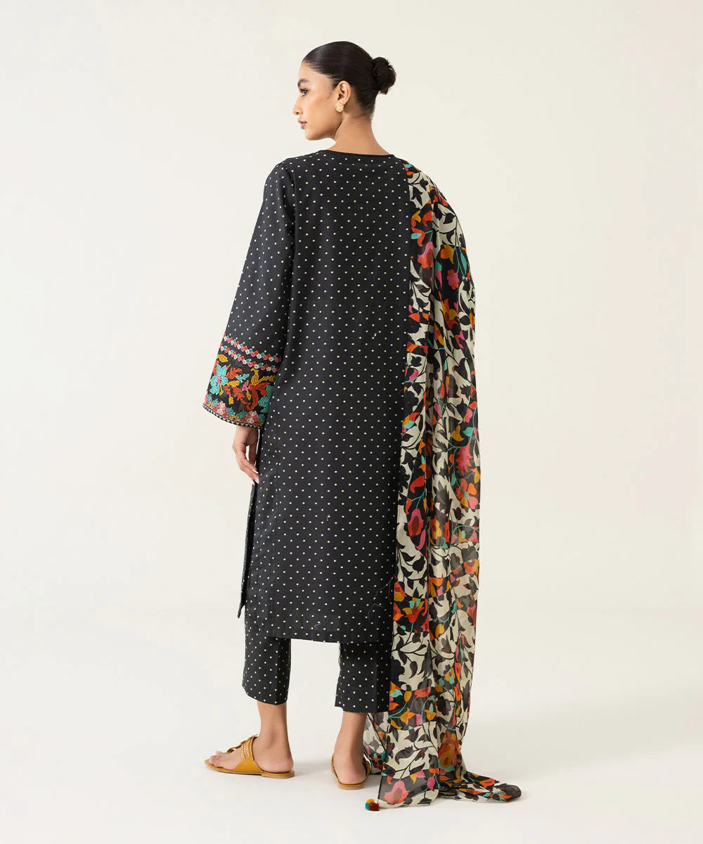Sapphire | Unstitched 3 Piece Embroidered Textured Lawn Suit