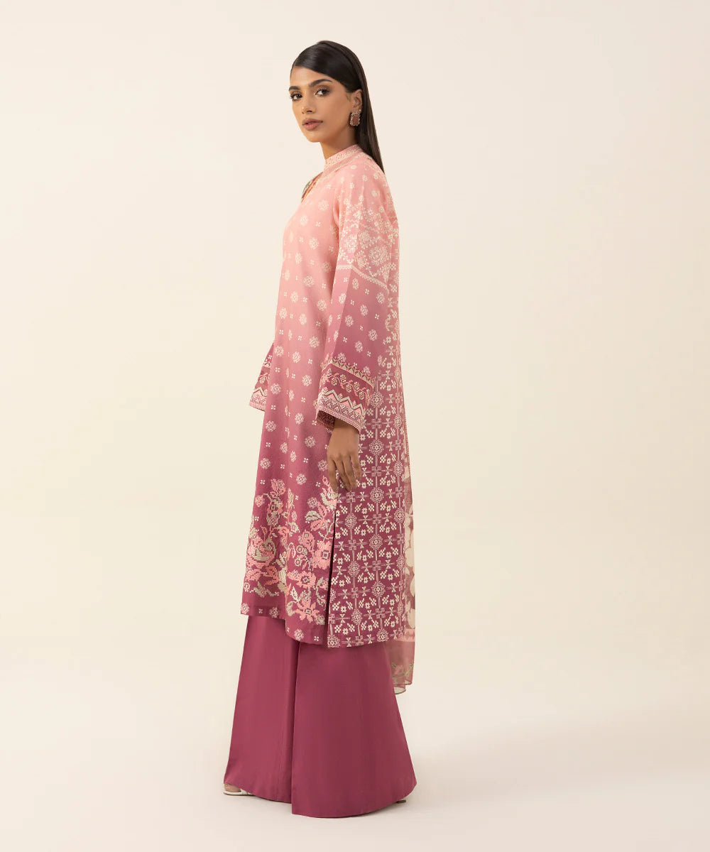 SAPPHIRE | UNSTITCHED 3 PIECE EMBROIDERED DOBBY SUIT