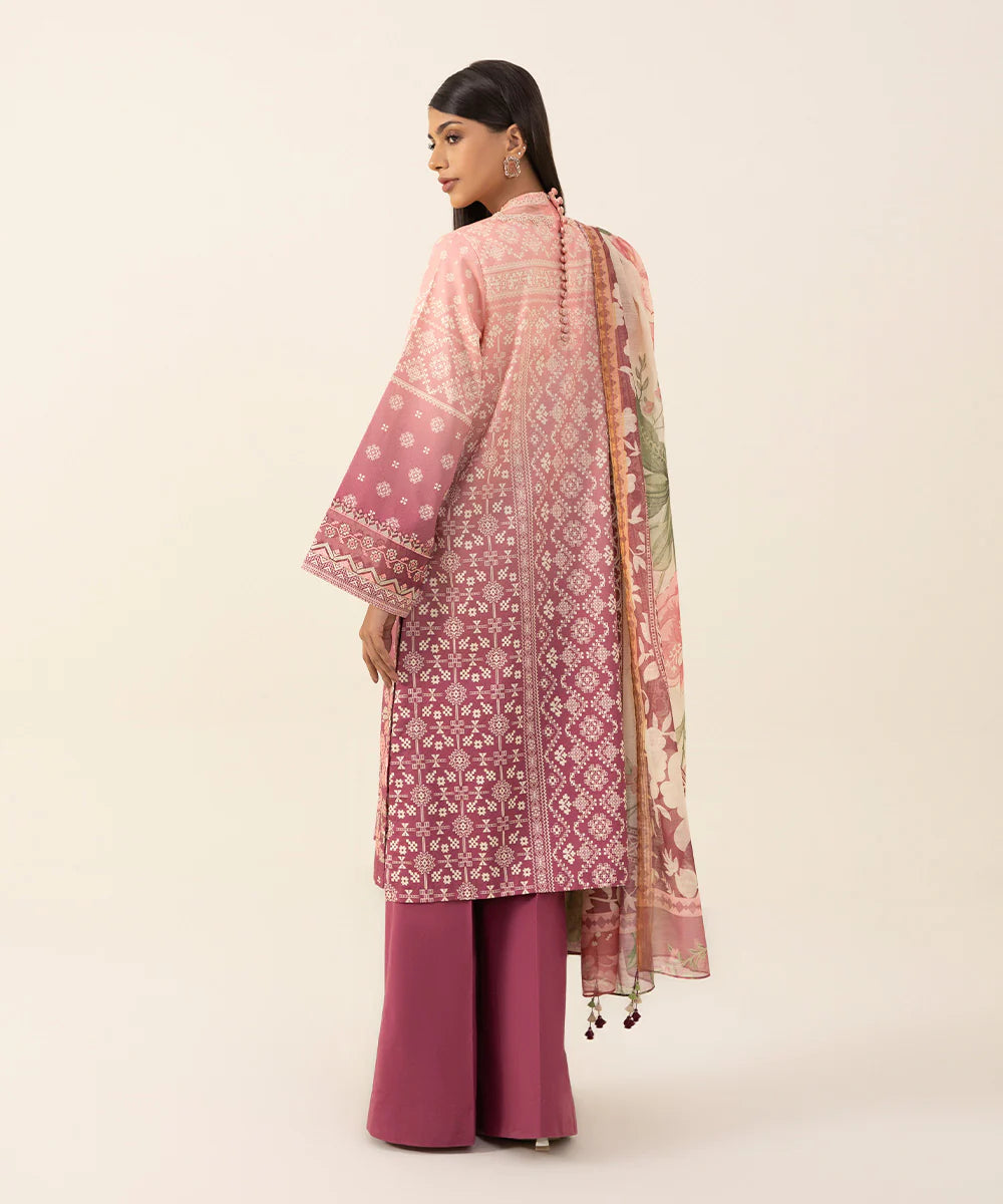 SAPPHIRE | UNSTITCHED 3 PIECE EMBROIDERED DOBBY SUIT