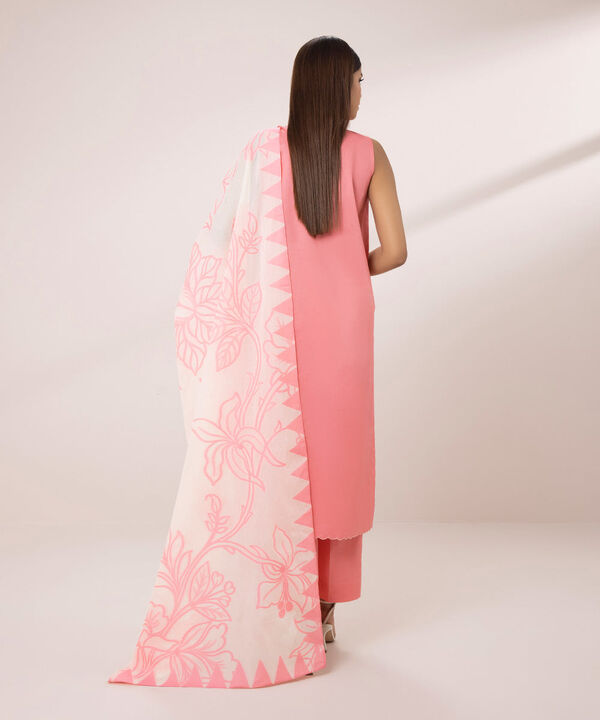 SAPPHIRE | UNSTITCHED 3 PIECE EMBROIDERED CAMBRIC SUIT