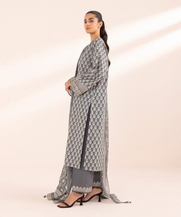 SAPPHIRE | UNSTITCHED 2 PIECE EMBROIDERED CAMBRIC SUIT