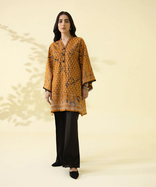 Sapphire | Unstitched 1Pc Printed Lawn Shirt | 1S-DY23V1-10