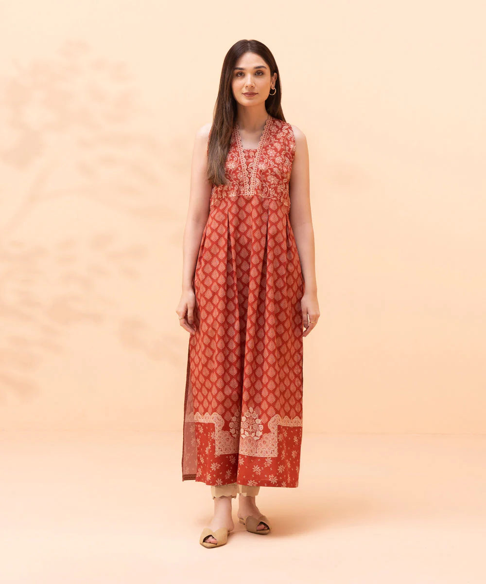 Sapphire | Unstitched 1Pc Paste Printed Lawn Shirt | 1S-DY23V1-12