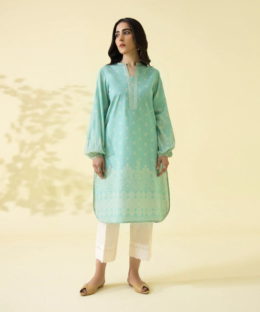 Sapphire | Unstitched 1Pc Printed Lawn Shirt | 1S-DY23V1-14