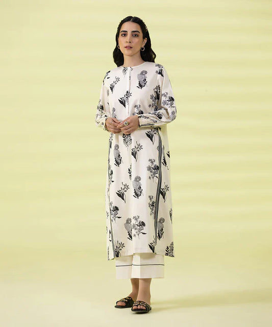 Sapphire | Unstitched 1Pc Printed Lawn Shirt | 1S-DY23ZV3-5