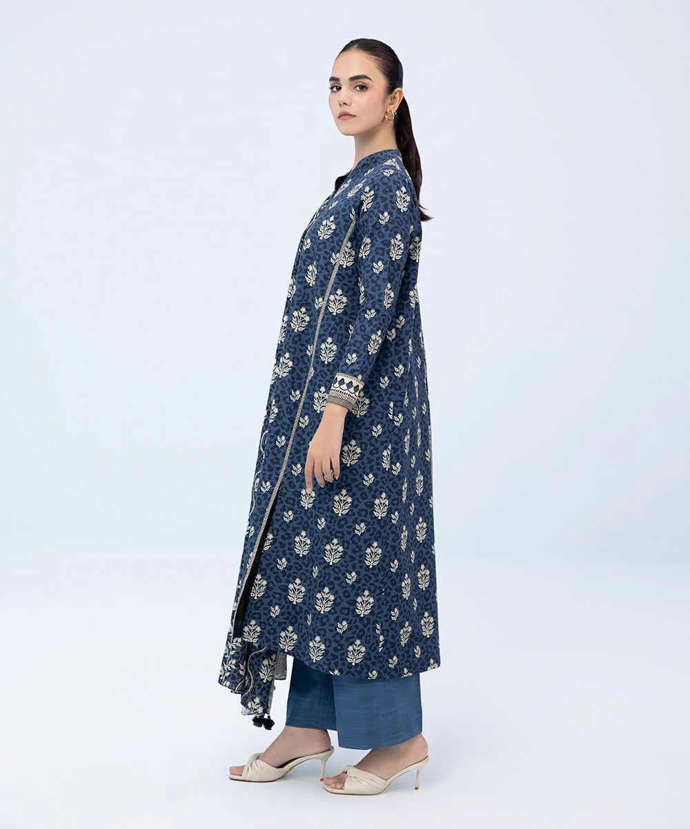 SAPPHIRE | UNSTITCHED 2 PIECE PRINTED KHADDAR SUIT