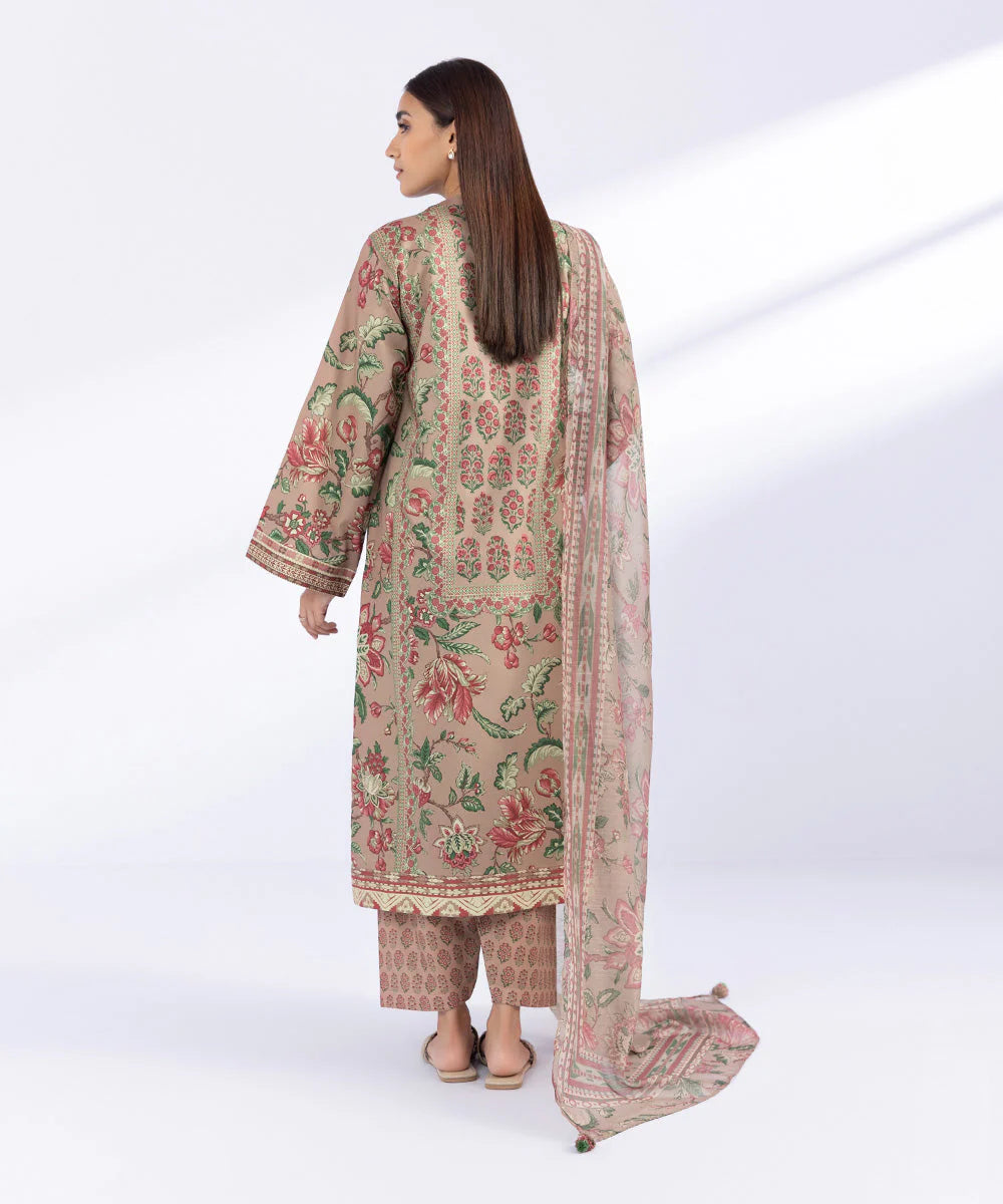 SAPPHIRE | UNSTITCHED 2 PIECE PRINTED CAMBRIC SUIT