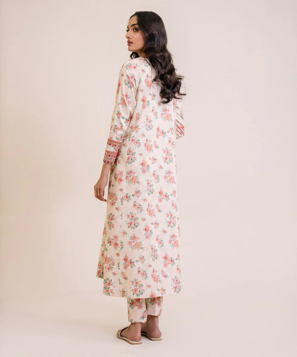 SAPPHIRE | UNSTITCHED 2 PIECE EMBROIDERED LAWN SUIT