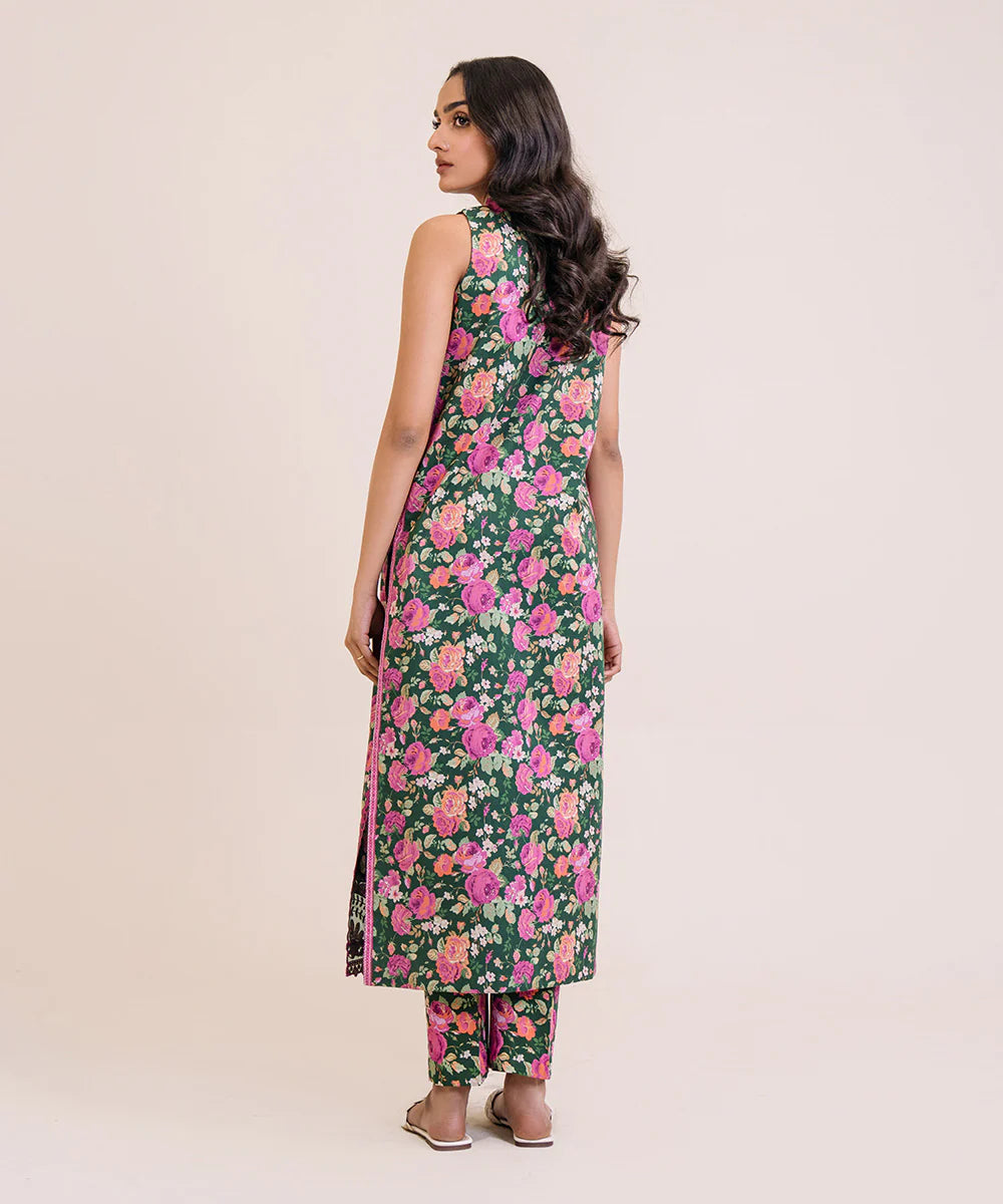 SAPPHIRE | UNSTITCHED 2 PIECE EMBROIDERED LAWN SUIT