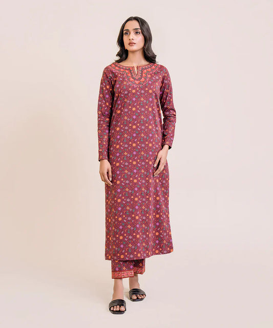 SAPPHIRE | UNSTITCHED 2 PIECE EMBROIDERED LAWN SUIT