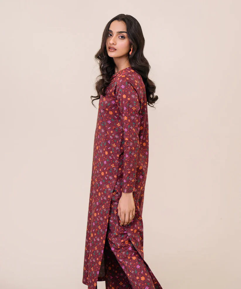 SAPPHIRE | UNSTITCHED 2 PIECE EMBROIDERED LAWN SUIT