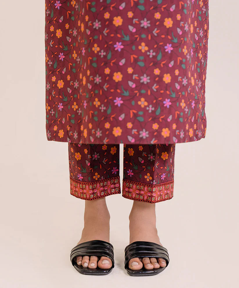 SAPPHIRE | UNSTITCHED 2 PIECE EMBROIDERED LAWN SUIT