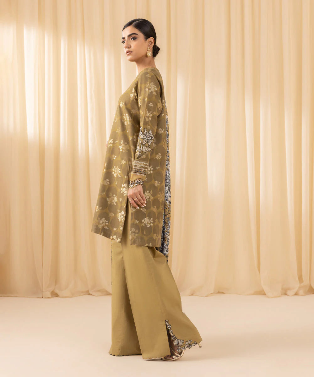 SAPPHIRE | UNSTITCHED 2 PIECE EMBROIDERED JACQUARD SUIT