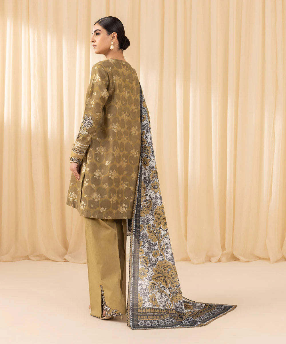 SAPPHIRE | UNSTITCHED 2 PIECE EMBROIDERED JACQUARD SUIT