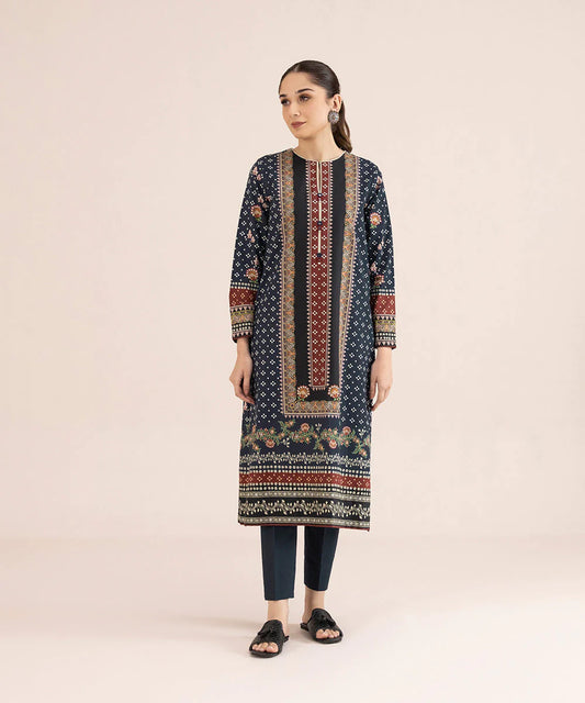 Sapphire | Unstitched 2Pc Printed Cambric - Shirt & Trouser | 2T-DY23V0-5