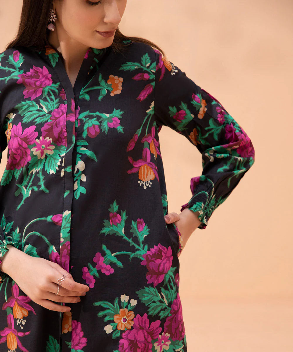 Sapphire | Unstitched 2Pc Printed Lawn - Shirt & Trouser | 2T-DY23V1-5