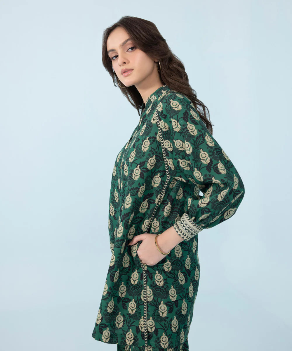 SAPPHIRE | UNSTITCHED 2 PIECE PRINTED CAMBRIC SUIT