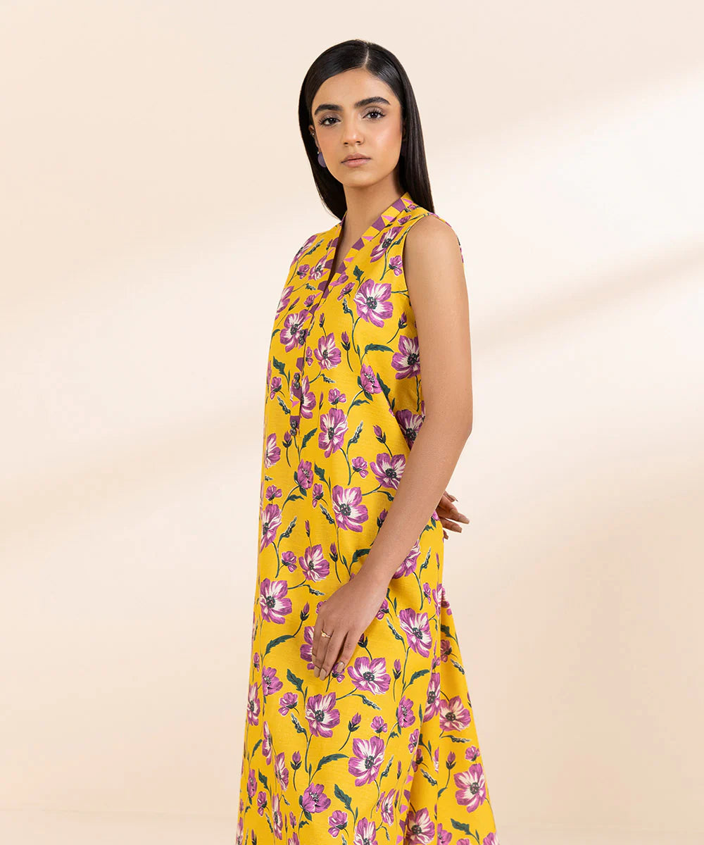 SAPPHIRE | UNSTITCHED 2 PIECE PRINTED CAMBRIC SUIT