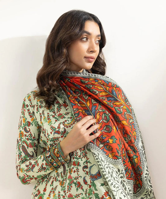Sapphire | Unstitched 3Pc Printed Lawn Suit | 3DG-DAY23V2-4B