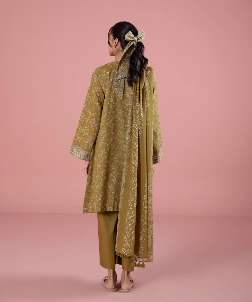Sapphire | Unstitched 3Pc Printed Lawn Suit | 3P-DY23ZV0-14-R2