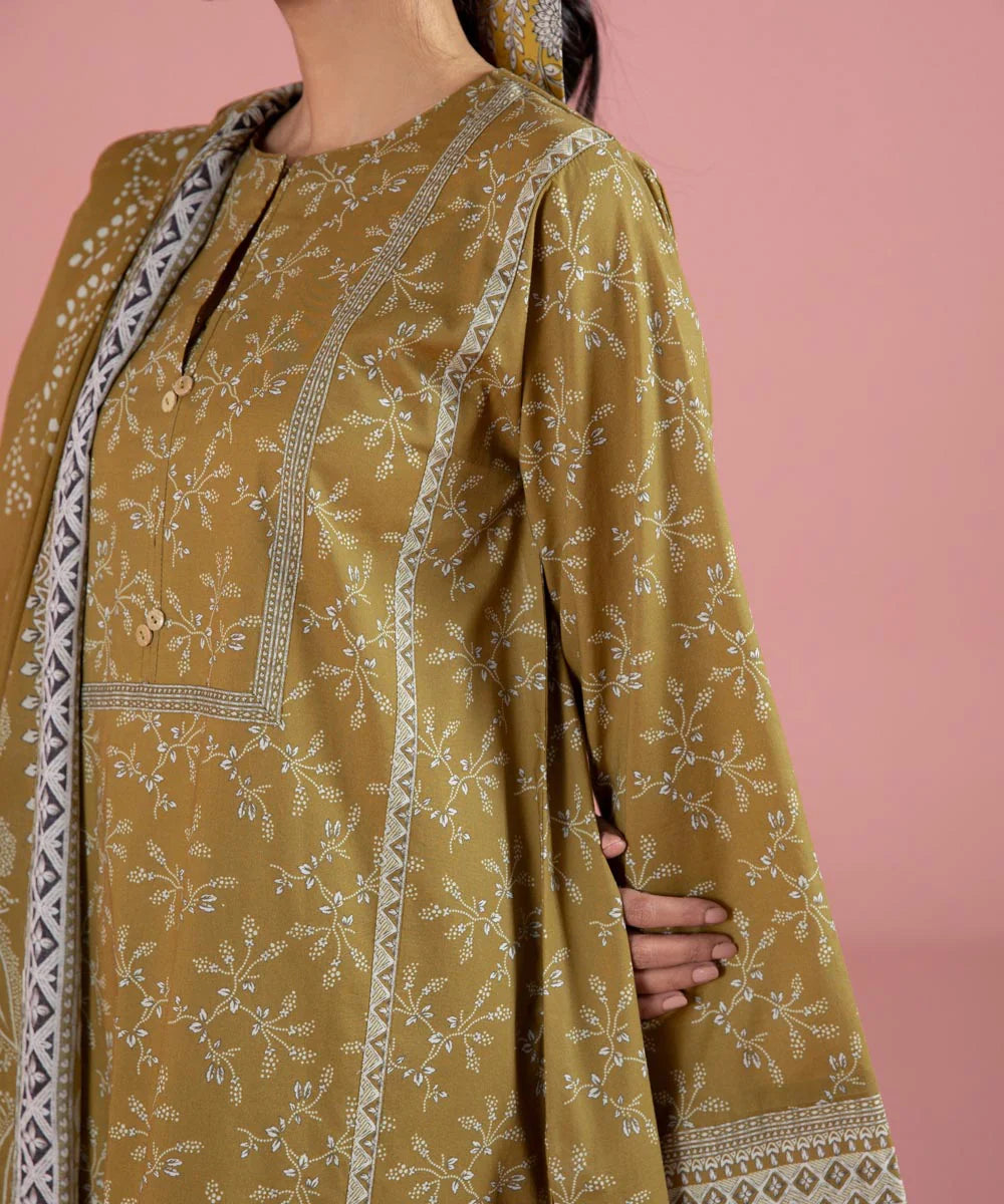 Sapphire | Unstitched 3Pc Printed Lawn Suit | 3P-DY23ZV0-14-R2