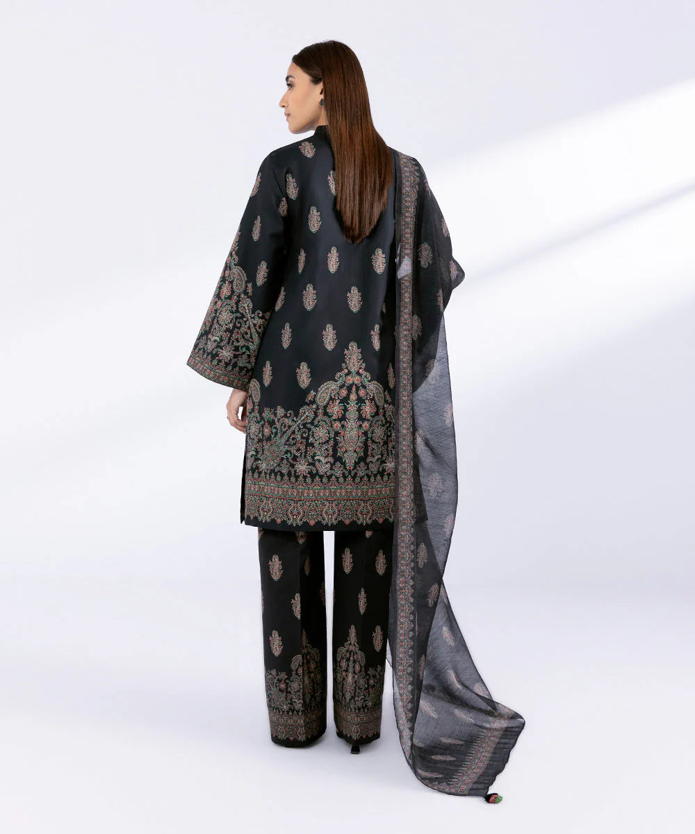 SAPPHIRE | UNSTITCHED 3 PIECE PRINTED CAMBRIC SUIT