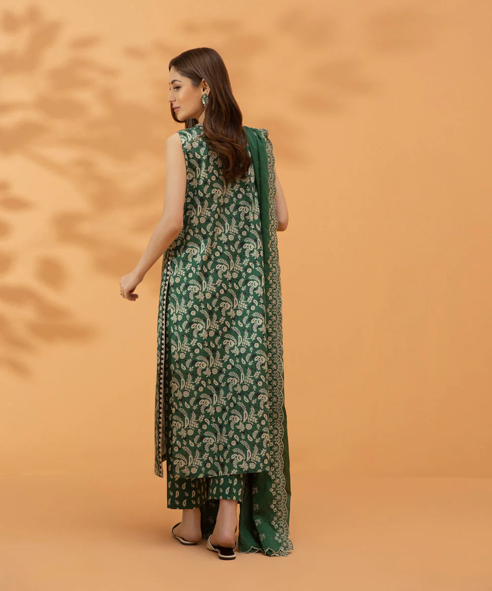 Sapphire | Unstitched 3Pc Printed Lawn Suit