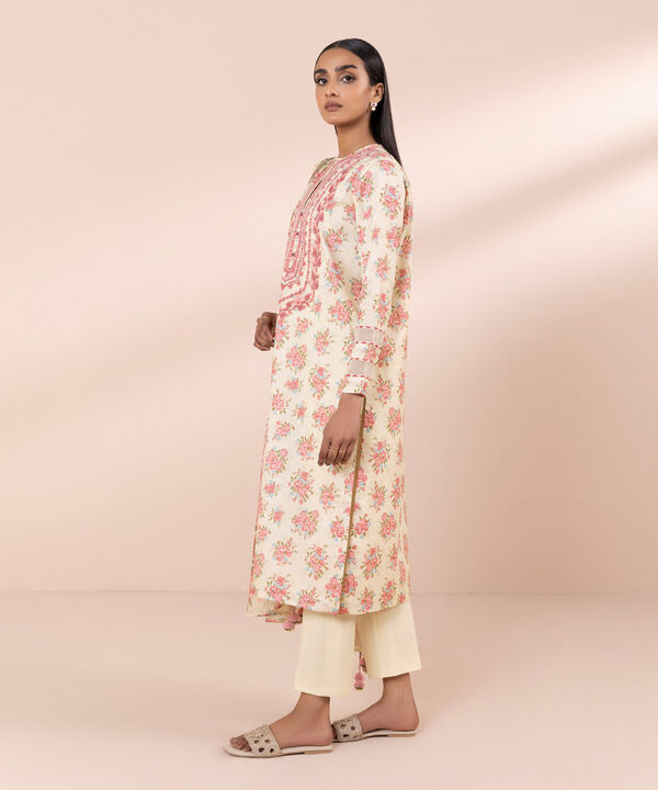SAPPHIRE | UNSTITCHED 3 PIECE EMBROIDERED LAWN SUIT