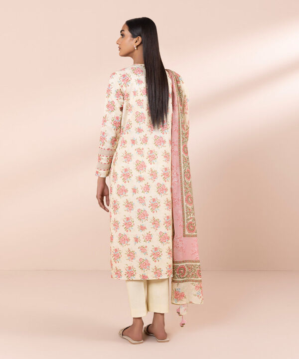 SAPPHIRE | UNSTITCHED 3 PIECE EMBROIDERED LAWN SUIT