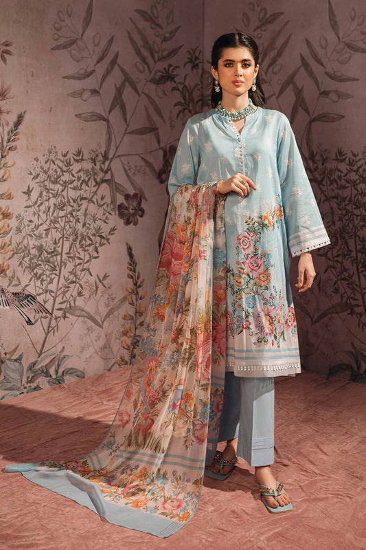 Nishat | 3 Piece Unstitched Digital Printed Lawn Suit | 42301370