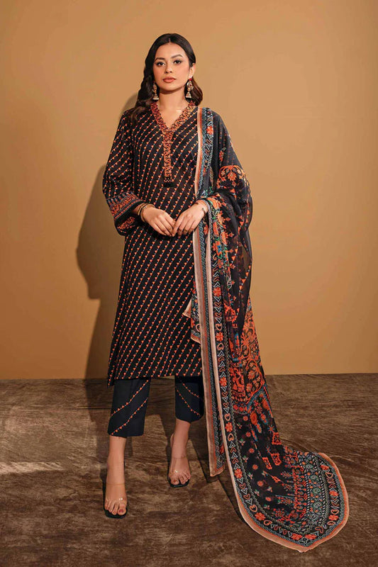 Nishat | 3 Piece Unstitched Printed Lawn Suit | 42301405