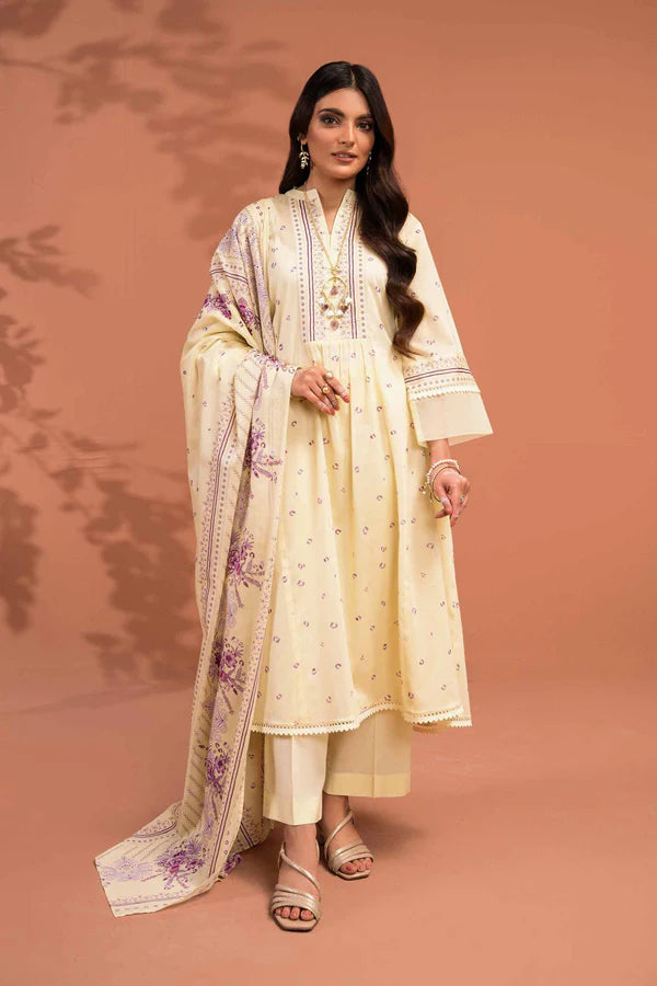 Nishat | 3 Piece Unstitched Printed Lawn Suit | 42301688