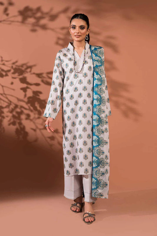 Nishat | 3 Piece Unstitched Printed Lawn Suit | 42301699