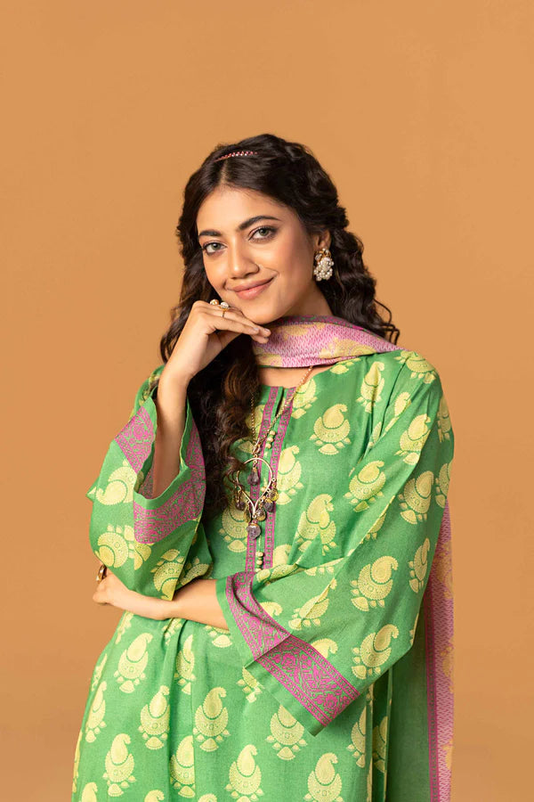 Nishat | 3 Piece Unstitched Printed Lawn Suit | 42301706