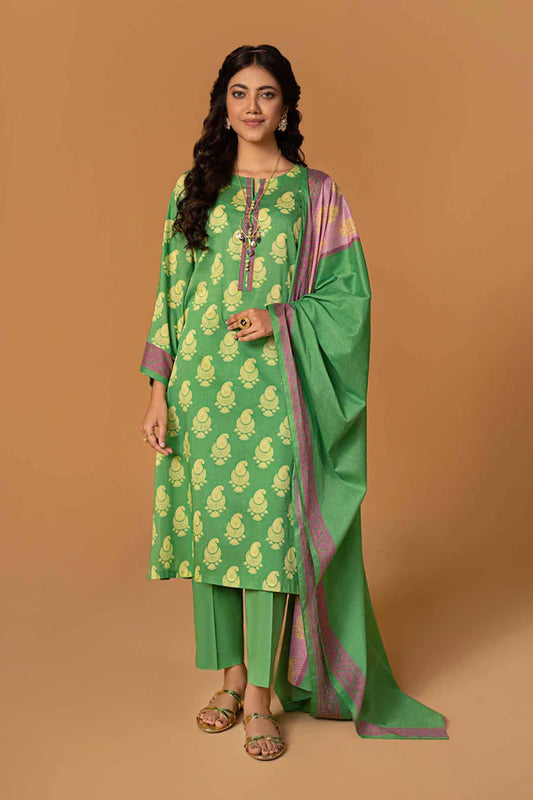 Nishat | 3 Piece Unstitched Printed Lawn Suit | 42301706