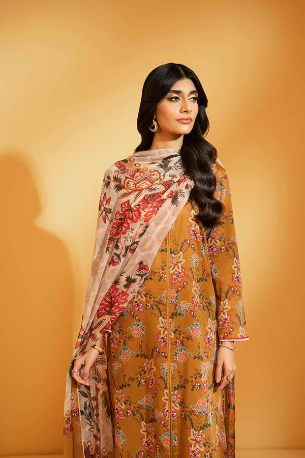 Nishat | 3 Piece Unstitched Printed Lawn Suit | 42301735