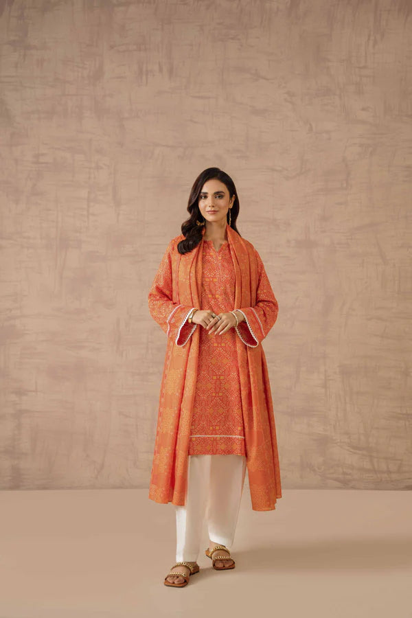 Nishat | 3 Piece Unstitched Printed Lawn Suit | 42301754
