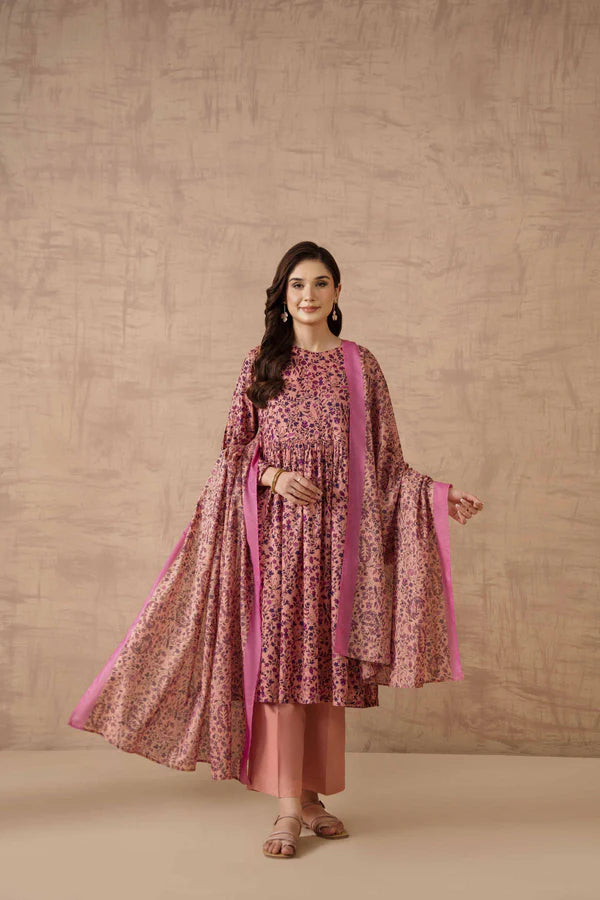 Nishat | 3 Piece Unstitched Printed Lawn Suit | 42301755