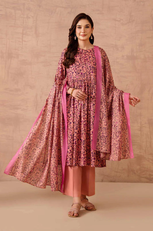 Nishat | 3 Piece Unstitched Printed Lawn Suit | 42301755