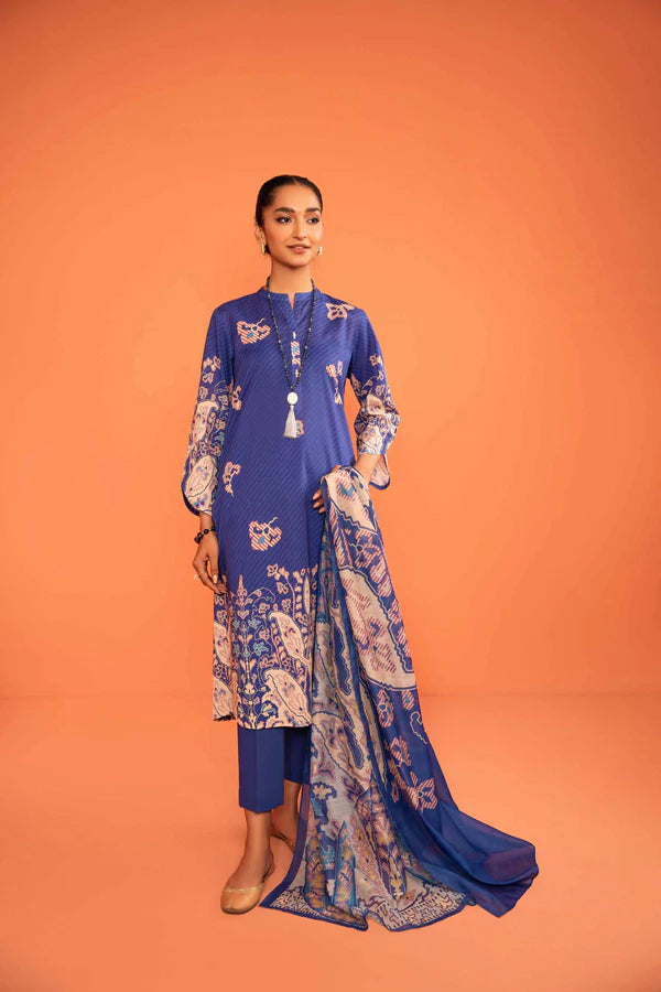 Nishat | 3 Piece Unstitched Digital Printed Lawn Suit | 42301807