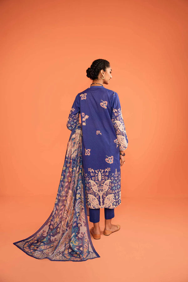 Nishat | 3 Piece Unstitched Digital Printed Lawn Suit | 42301807