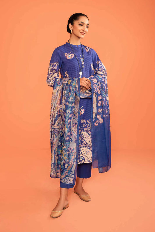 Nishat | 3 Piece Unstitched Digital Printed Lawn Suit | 42301807