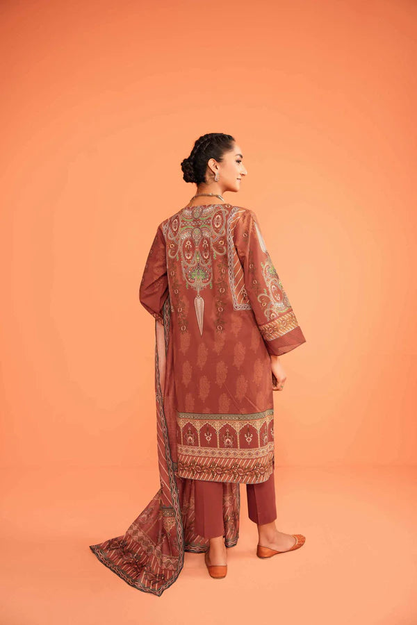Nishat | 3 Piece Unstitched Digital Printed Lawn Suit | 42301813
