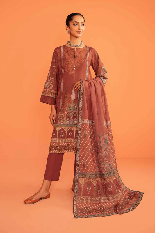 Nishat | 3 Piece Unstitched Digital Printed Lawn Suit | 42301813