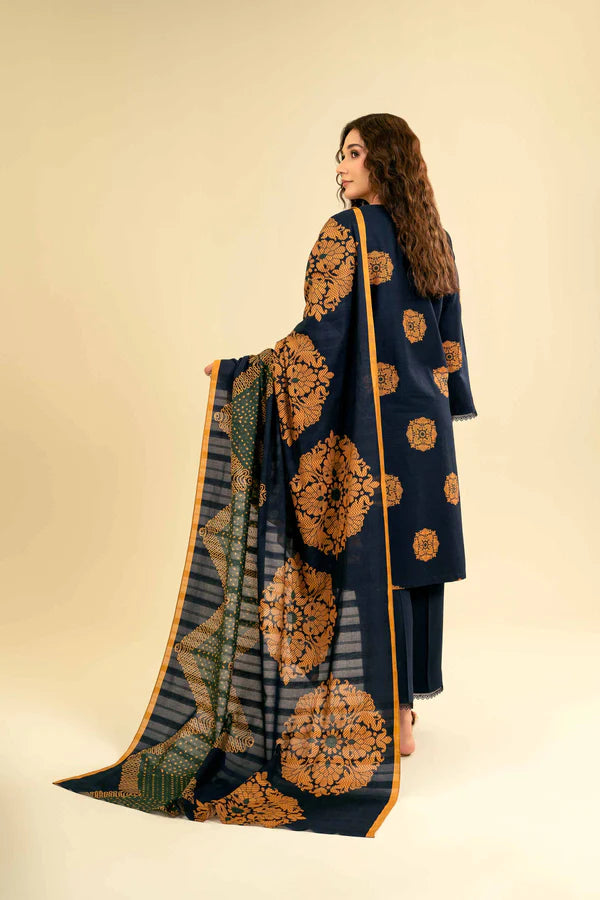Nishat | 3 Piece Unstitched Printed Lawn Suit | 42301828